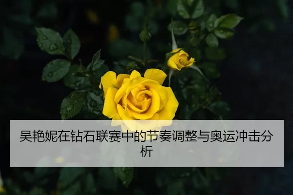 吴艳妮在钻石联赛中的节奏调整与奥运冲击分析